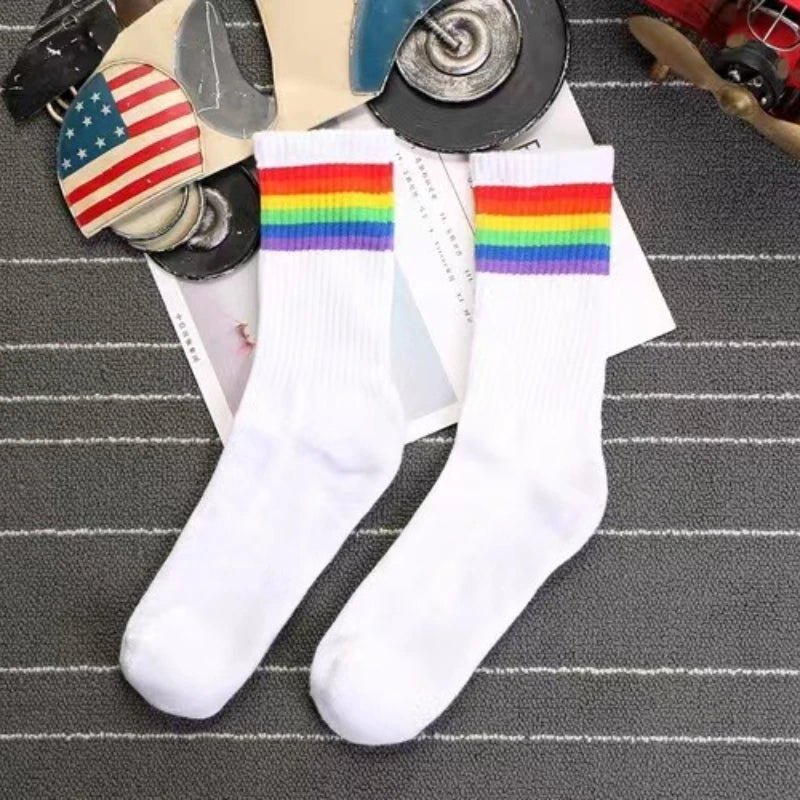 Spectrum Rainbow Cotton Socks