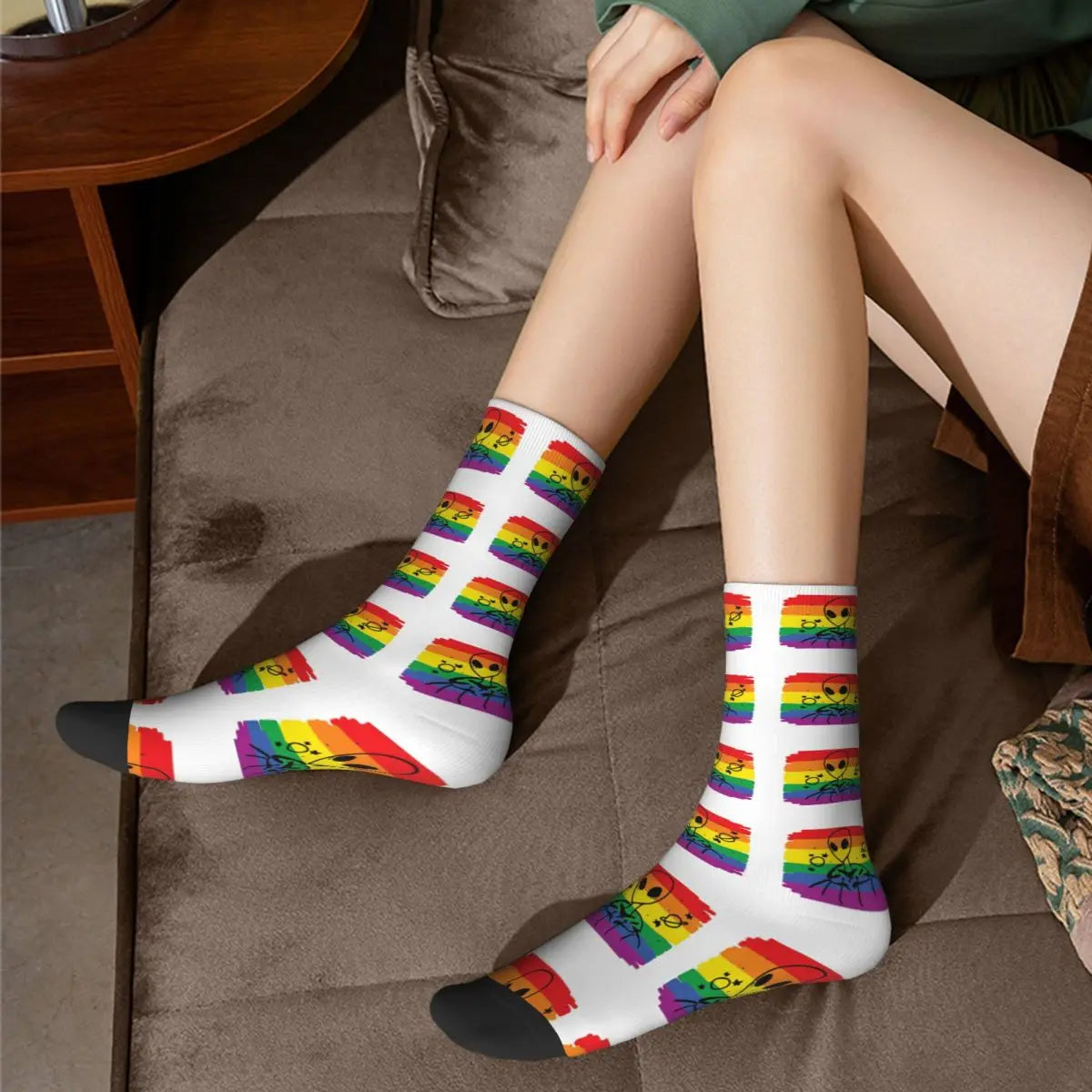 Rainbow Pride Socks