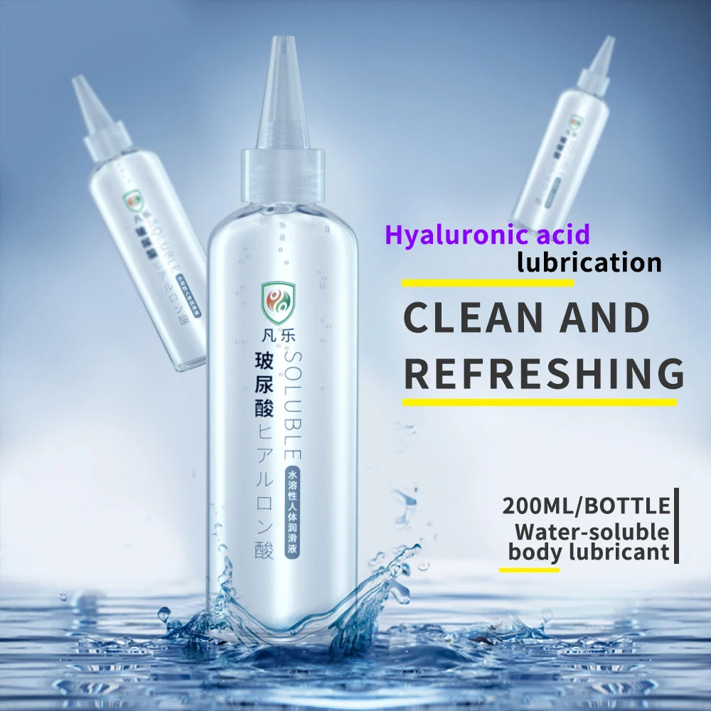 Natural Water-Based Lubricant